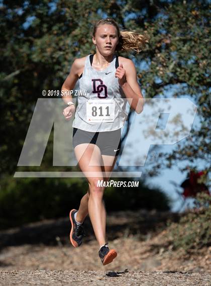 Thumbnail 3 in CIF Sac-Joaquin Section Cross Country Championships (D3 Girls) photogallery.