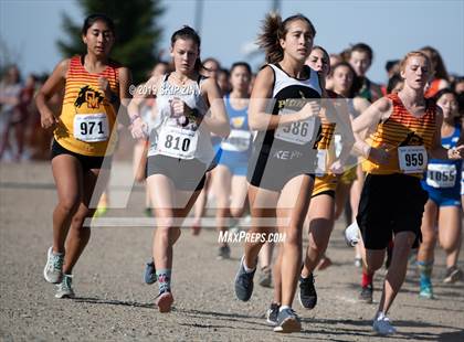 Thumbnail 2 in CIF Sac-Joaquin Section Cross Country Championships (D3 Girls) photogallery.