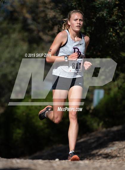 Thumbnail 1 in CIF Sac-Joaquin Section Cross Country Championships (D3 Girls) photogallery.