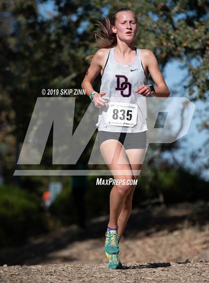 Thumbnail 3 in CIF Sac-Joaquin Section Cross Country Championships (D3 Girls) photogallery.