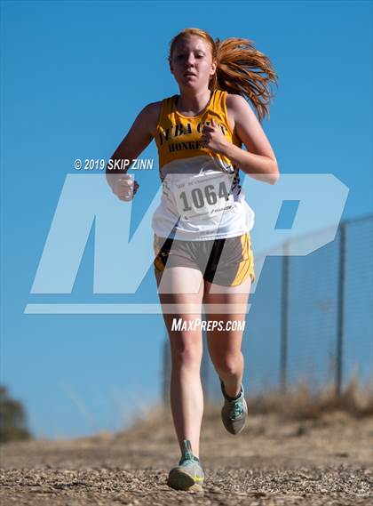 Thumbnail 1 in CIF Sac-Joaquin Section Cross Country Championships (D3 Girls) photogallery.