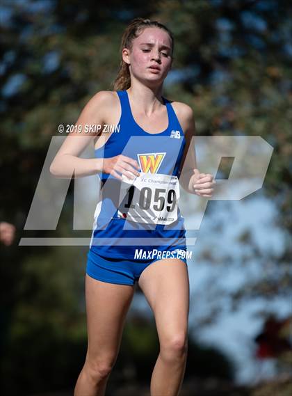 Thumbnail 1 in CIF Sac-Joaquin Section Cross Country Championships (D3 Girls) photogallery.