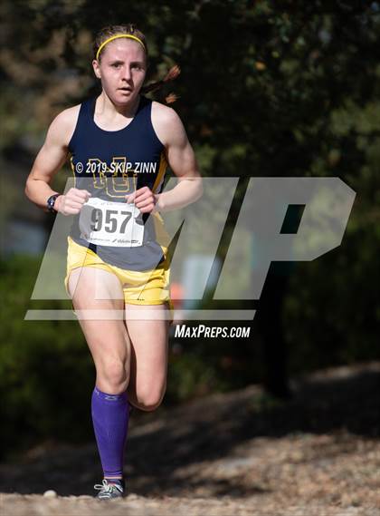 Thumbnail 3 in CIF Sac-Joaquin Section Cross Country Championships (D3 Girls) photogallery.