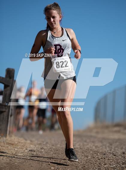 Thumbnail 2 in CIF Sac-Joaquin Section Cross Country Championships (D3 Girls) photogallery.