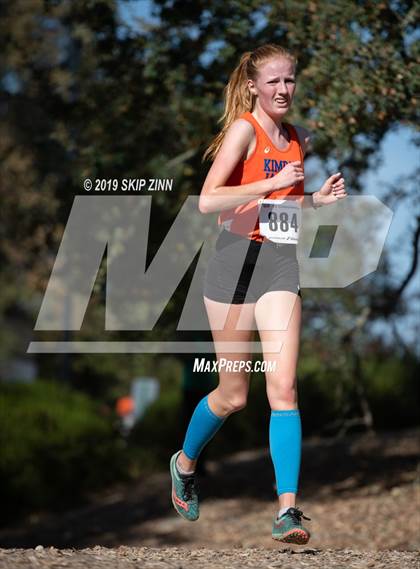 Thumbnail 1 in CIF Sac-Joaquin Section Cross Country Championships (D3 Girls) photogallery.
