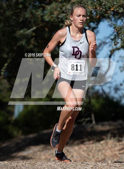 Thumbnail 2 in CIF Sac-Joaquin Section Cross Country Championships (D3 Girls) photogallery.