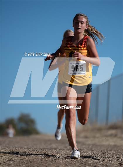 Thumbnail 1 in CIF Sac-Joaquin Section Cross Country Championships (D3 Girls) photogallery.