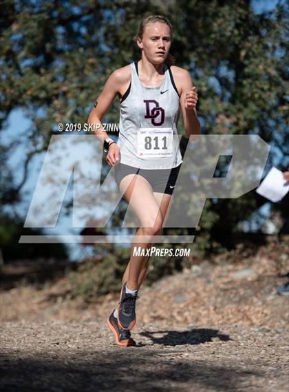 Thumbnail 1 in CIF Sac-Joaquin Section Cross Country Championships (D3 Girls) photogallery.