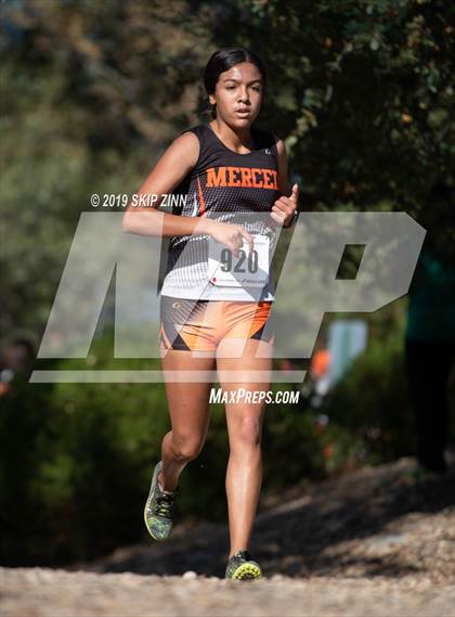 Thumbnail 1 in CIF Sac-Joaquin Section Cross Country Championships (D3 Girls) photogallery.