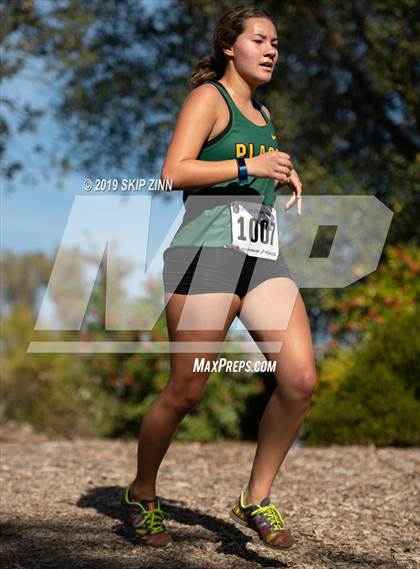 Thumbnail 2 in CIF Sac-Joaquin Section Cross Country Championships (D3 Girls) photogallery.