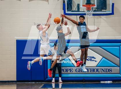 Thumbnail 3 in Denmark vs Seckinger (2023 Hounds Holiday Hoop Classic) photogallery.