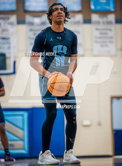 Thumbnail 1 in Denmark vs Seckinger (2023 Hounds Holiday Hoop Classic) photogallery.