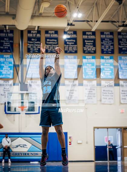 Thumbnail 3 in Denmark vs Seckinger (2023 Hounds Holiday Hoop Classic) photogallery.