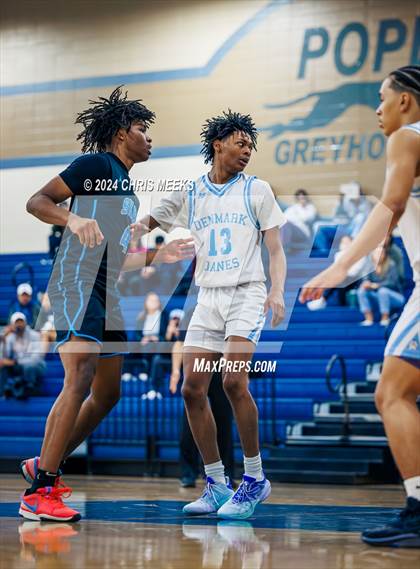 Thumbnail 1 in Denmark vs Seckinger (2023 Hounds Holiday Hoop Classic) photogallery.