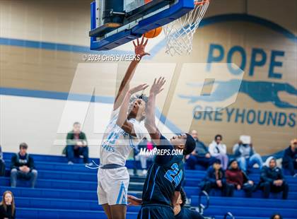 Thumbnail 1 in Denmark vs Seckinger (2023 Hounds Holiday Hoop Classic) photogallery.