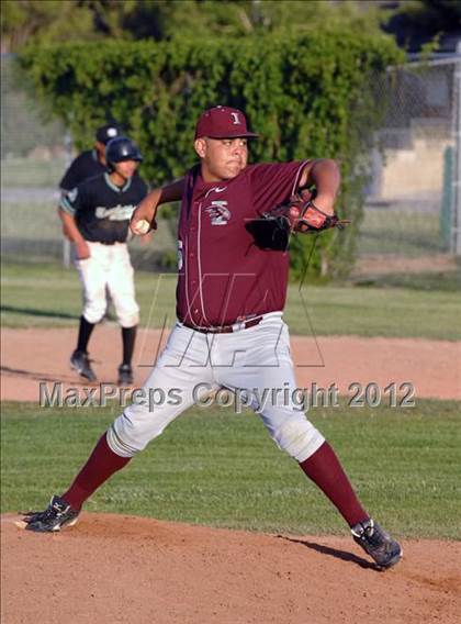 Thumbnail 1 in Independence @ Tehachapi (CIF CS Playoffs) photogallery.