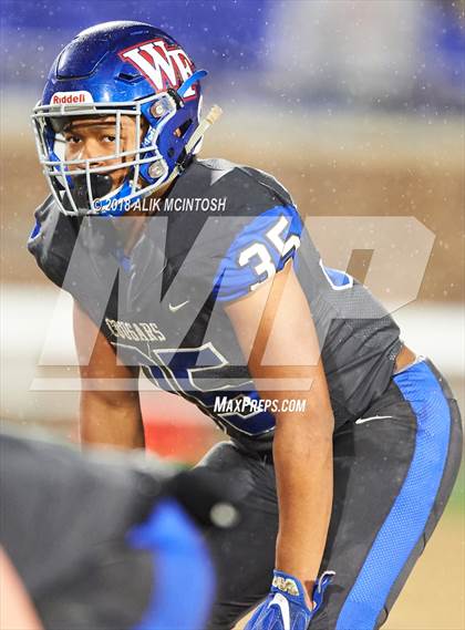 Thumbnail 1 in Wake Forest vs. Zebulon B. Vance (NCHSAA 4AA Final) photogallery.