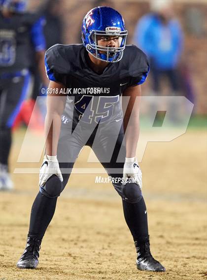 Thumbnail 3 in Wake Forest vs. Zebulon B. Vance (NCHSAA 4AA Final) photogallery.