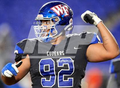 Thumbnail 2 in Wake Forest vs. Zebulon B. Vance (NCHSAA 4AA Final) photogallery.