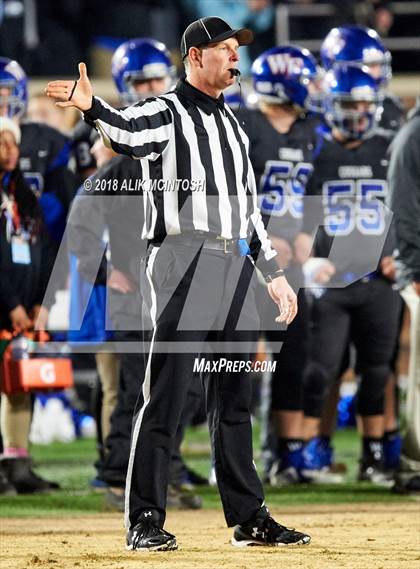 Thumbnail 2 in Wake Forest vs. Zebulon B. Vance (NCHSAA 4AA Final) photogallery.