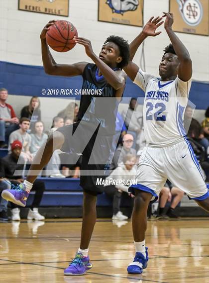 Thumbnail 3 in Albemarle vs. Mountain Island Charter (NCHSAA 1A First Round Playoff) photogallery.