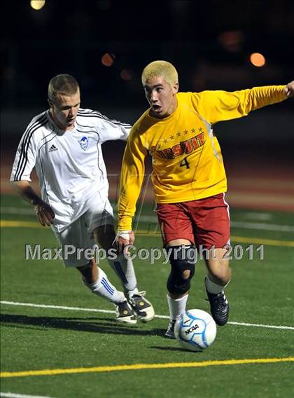 Thumbnail 1 in Davis vs. Jesuit (CIF SJS D1 Final) photogallery.