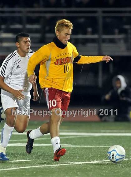Thumbnail 2 in Davis vs. Jesuit (CIF SJS D1 Final) photogallery.