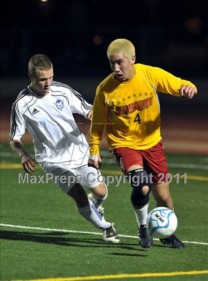 Thumbnail 3 in Davis vs. Jesuit (CIF SJS D1 Final) photogallery.