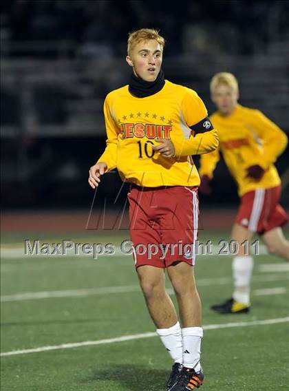 Thumbnail 3 in Davis vs. Jesuit (CIF SJS D1 Final) photogallery.