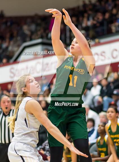 Thumbnail 2 in Pinewood vs. Archbishop Mitty (CIF CCS Open Div. Final) photogallery.