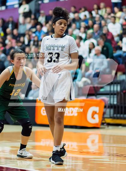 Thumbnail 2 in Pinewood vs. Archbishop Mitty (CIF CCS Open Div. Final) photogallery.