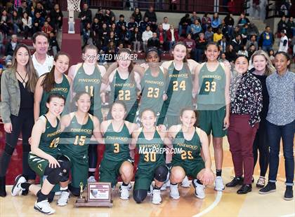 Thumbnail 2 in Pinewood vs. Archbishop Mitty (CIF CCS Open Div. Final) photogallery.