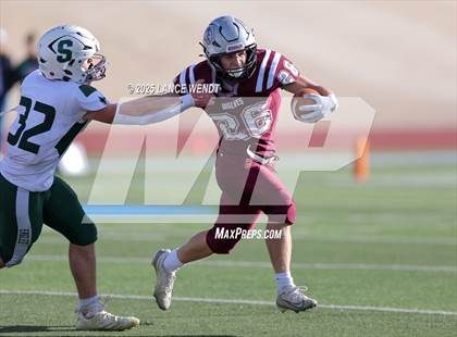 Thumbnail 2 in Idalia vs. Stratton (CHSAA 6-Man Final) photogallery.