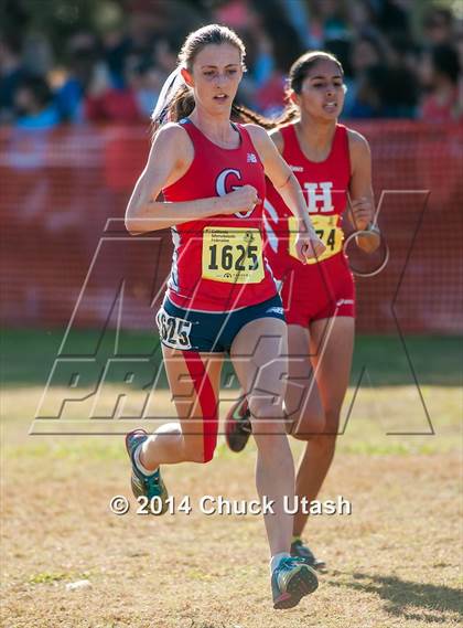 Thumbnail 3 in CIF State Cross Country Championships (D1 Girls Race) photogallery.