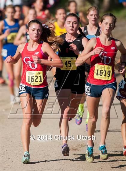 Thumbnail 3 in CIF State Cross Country Championships (D1 Girls Race) photogallery.
