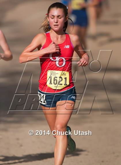 Thumbnail 3 in CIF State Cross Country Championships (D1 Girls Race) photogallery.