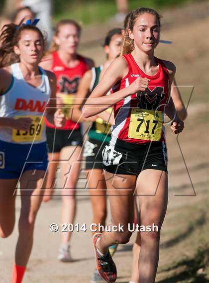 Thumbnail 3 in CIF State Cross Country Championships (D1 Girls Race) photogallery.