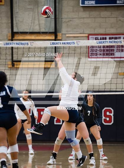 Thumbnail 2 in Bullard vs Liberty (CIF CS Opening Round) photogallery.
