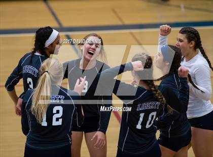 Thumbnail 2 in Bullard vs Liberty (CIF CS Opening Round) photogallery.