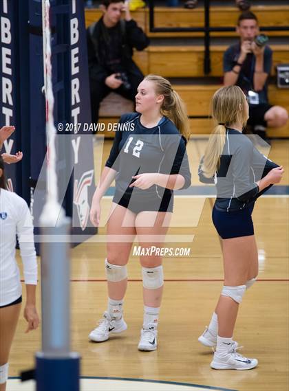 Thumbnail 2 in Bullard vs Liberty (CIF CS Opening Round) photogallery.