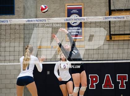 Thumbnail 2 in Bullard vs Liberty (CIF CS Opening Round) photogallery.
