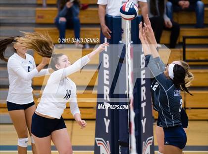 Thumbnail 2 in Bullard vs Liberty (CIF CS Opening Round) photogallery.