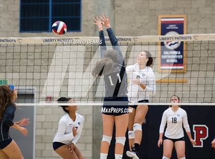 Thumbnail 2 in Bullard vs Liberty (CIF CS Opening Round) photogallery.