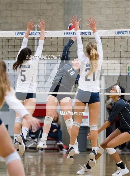 Thumbnail 2 in Bullard vs Liberty (CIF CS Opening Round) photogallery.