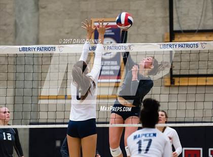 Thumbnail 2 in Bullard vs Liberty (CIF CS Opening Round) photogallery.