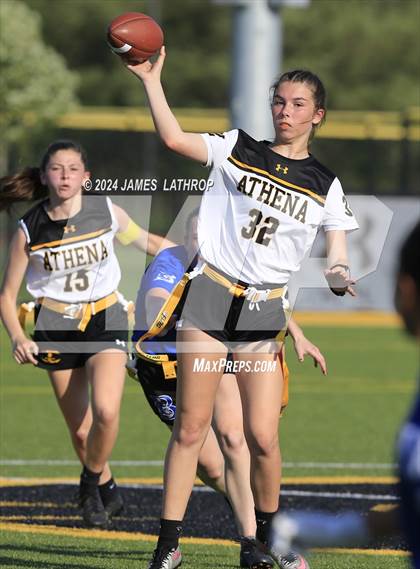Thumbnail 1 in Batavia @ Greece Athena (NYSPHSAA Section 5 Class B1 Final) photogallery.