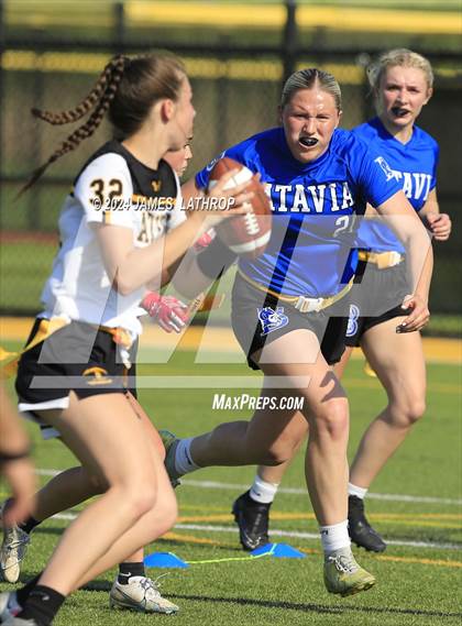 Thumbnail 3 in Batavia @ Greece Athena (NYSPHSAA Section 5 Class B1 Final) photogallery.