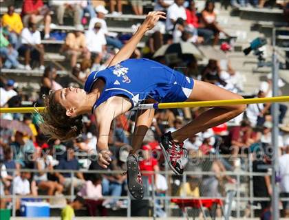 Thumbnail 1 in CIF SS Division Championships (Girls High Jump Final) photogallery.