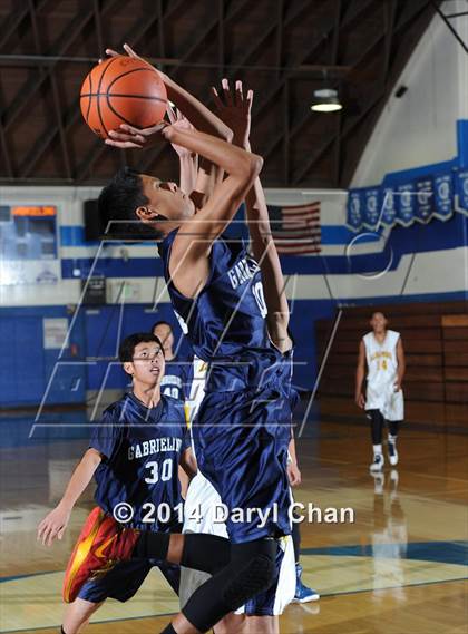 Thumbnail 3 in Alhambra vs Gabrielino (San Marino Tournament) photogallery.