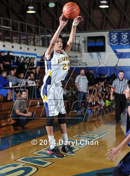 Thumbnail 1 in Alhambra vs Gabrielino (San Marino Tournament) photogallery.